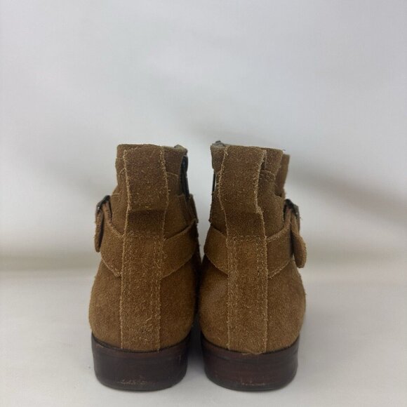 L.L. Bean Suede Leather Boots Brown Women’s Size 6 M - Picture 4 of 9